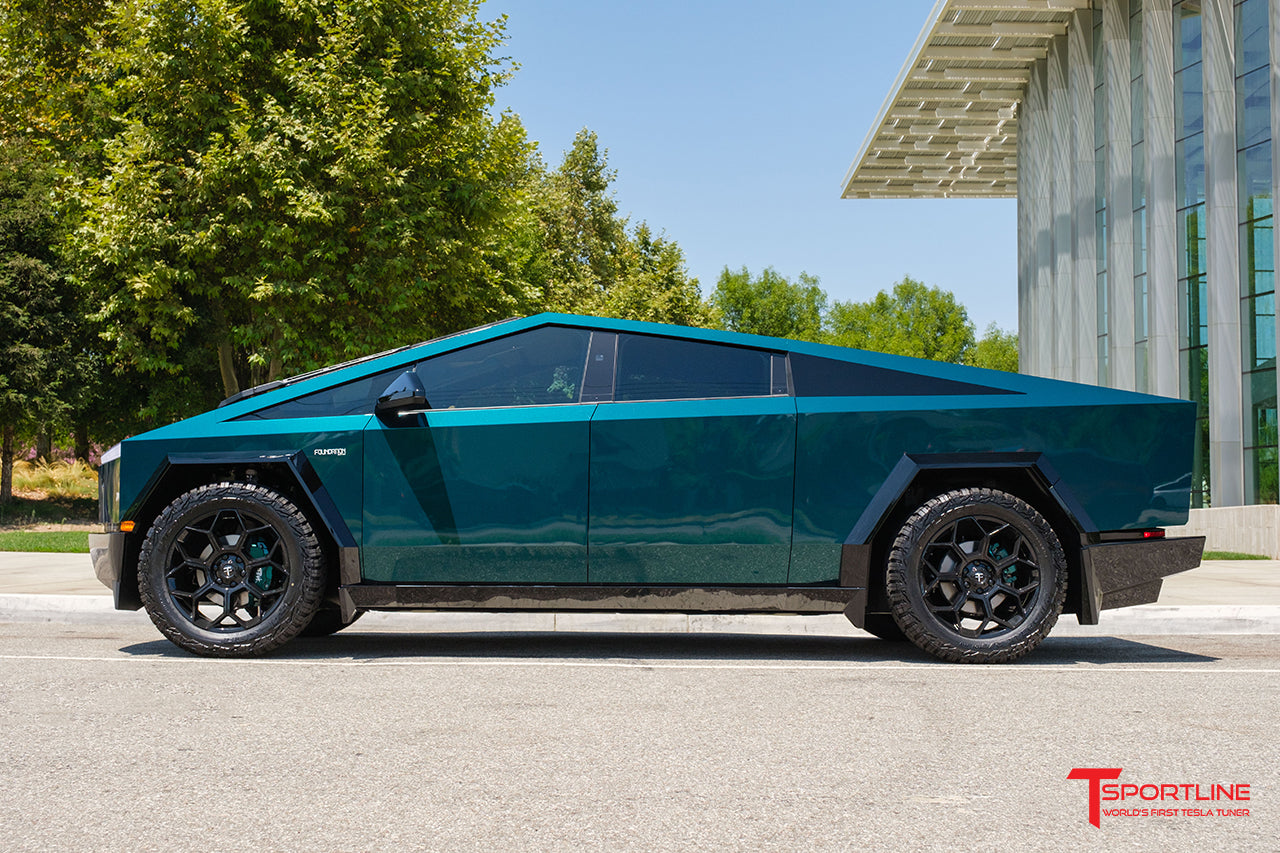 CT7 22" Tesla Cybertruck Fully Forged Lightweight Tesla Wheel (Set of 4)