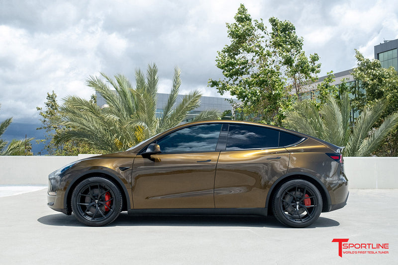 Custom Modify Model Y Tesla Model Y Color Change Vinyl Wrap Complete Vehicle - T Sportline ...