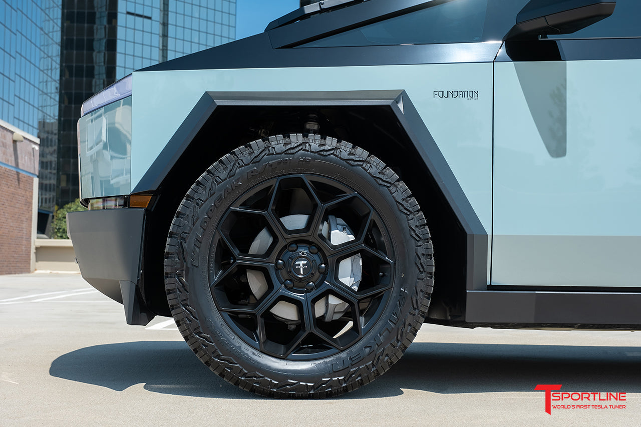 CT7 22" Tesla Cybertruck Fully Forged Lightweight Tesla Wheel (Set of 4)