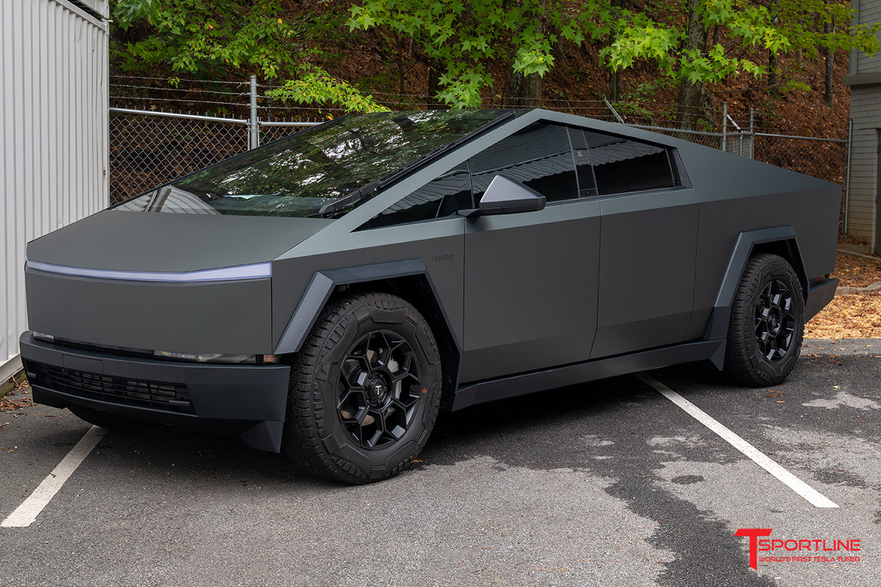 Tesla Cybertruck CT7 20" Fully Forged Lightweight Tesla Wheel and Tire Package (Set of 4) Open Box Special!