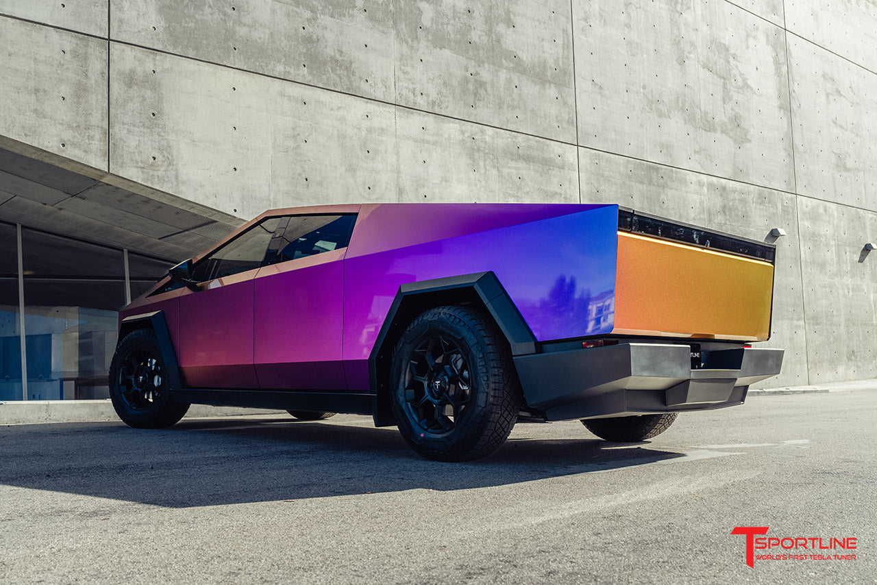 CT7 20" Tesla Cybertruck Fully Forged Lightweight Tesla Replacement Wheel and Tire