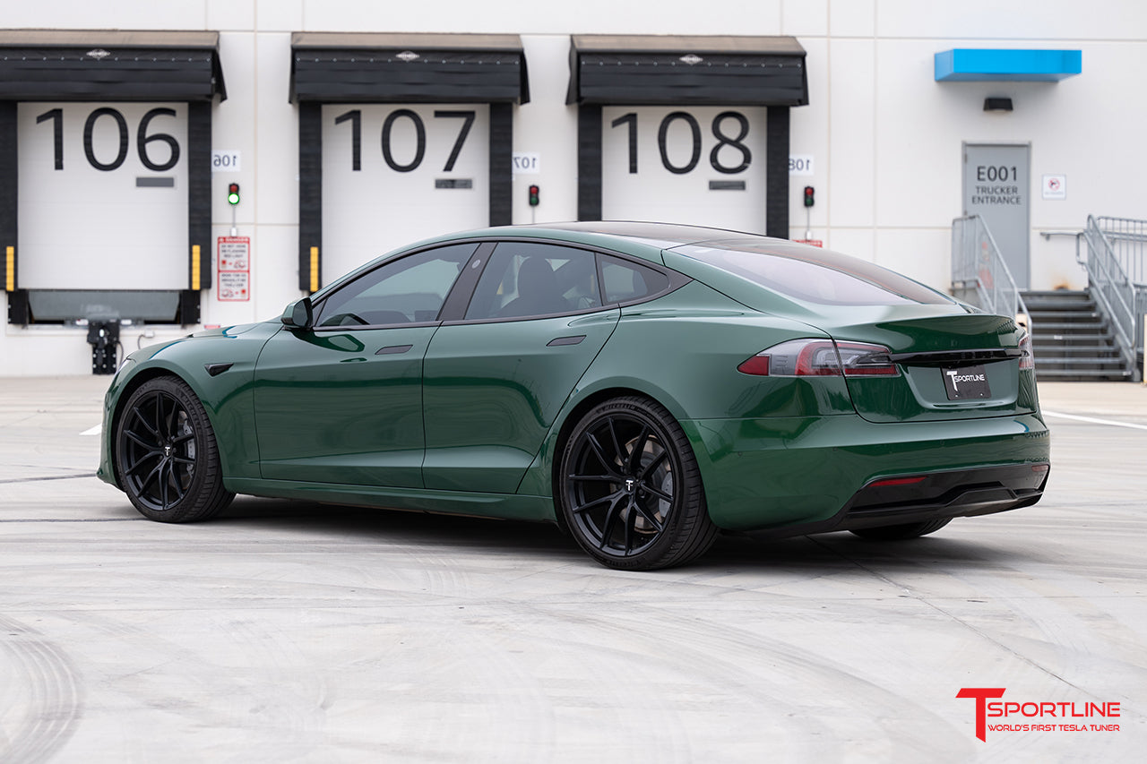 TSF 21" Tesla Model S Long Range & Plaid Wheel and Tire Package (Set of 4)