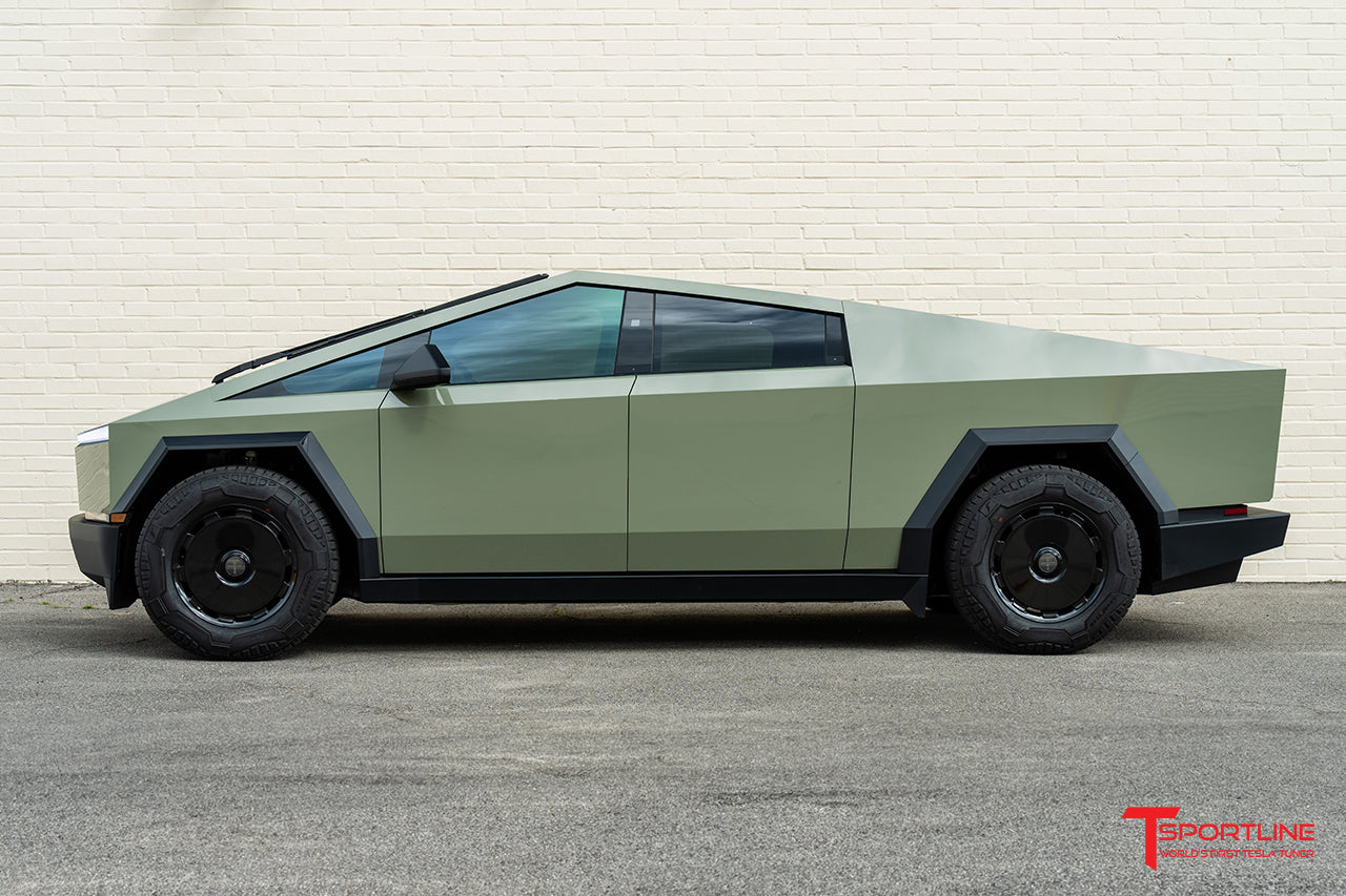 CTM 20" Tesla Cybertruck Fully Forged Monoblock Tesla Wheel and Tire Package (Set of 4)