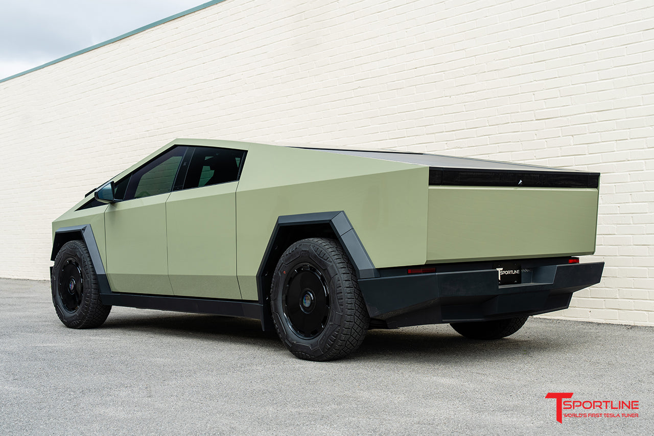 CTM 20" Tesla Cybertruck Fully Forged Monoblock Tesla Wheel and Tire Package (Set of 4)