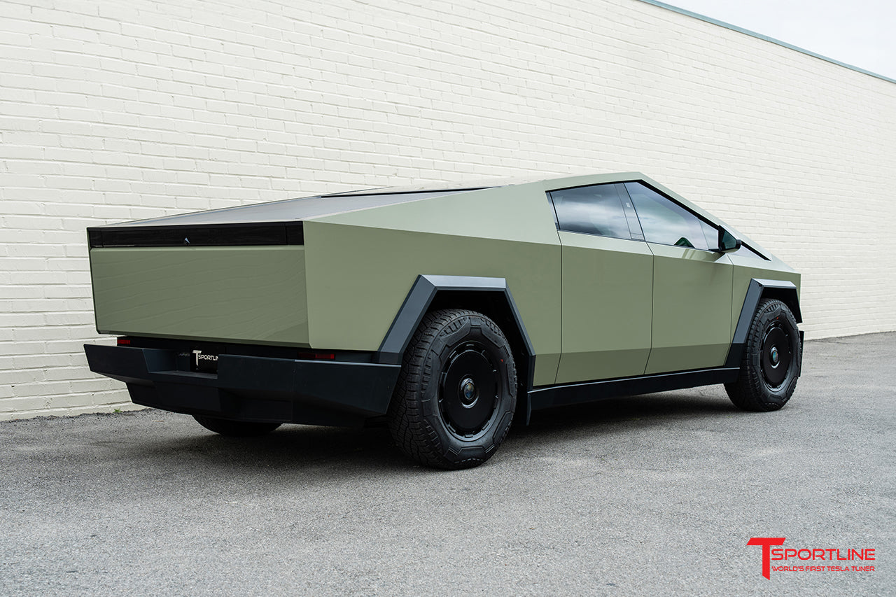 CTM 20" Tesla Cybertruck Fully Forged Monoblock Tesla Wheel and Tire Package (Set of 4)