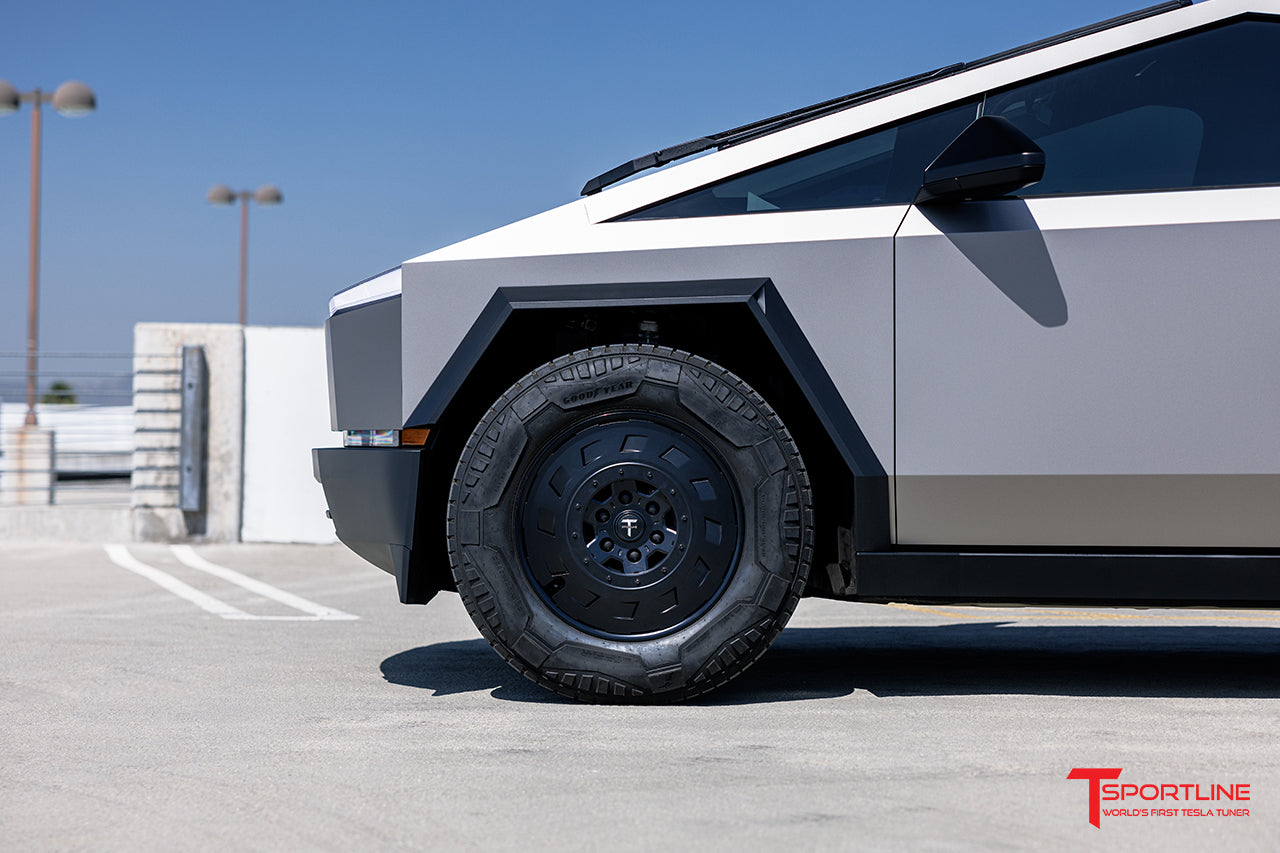 Super Saver Tesla Cybertruck Winter Snow Tire and AeroMaxx 20" Wheel Package (Set of 4)