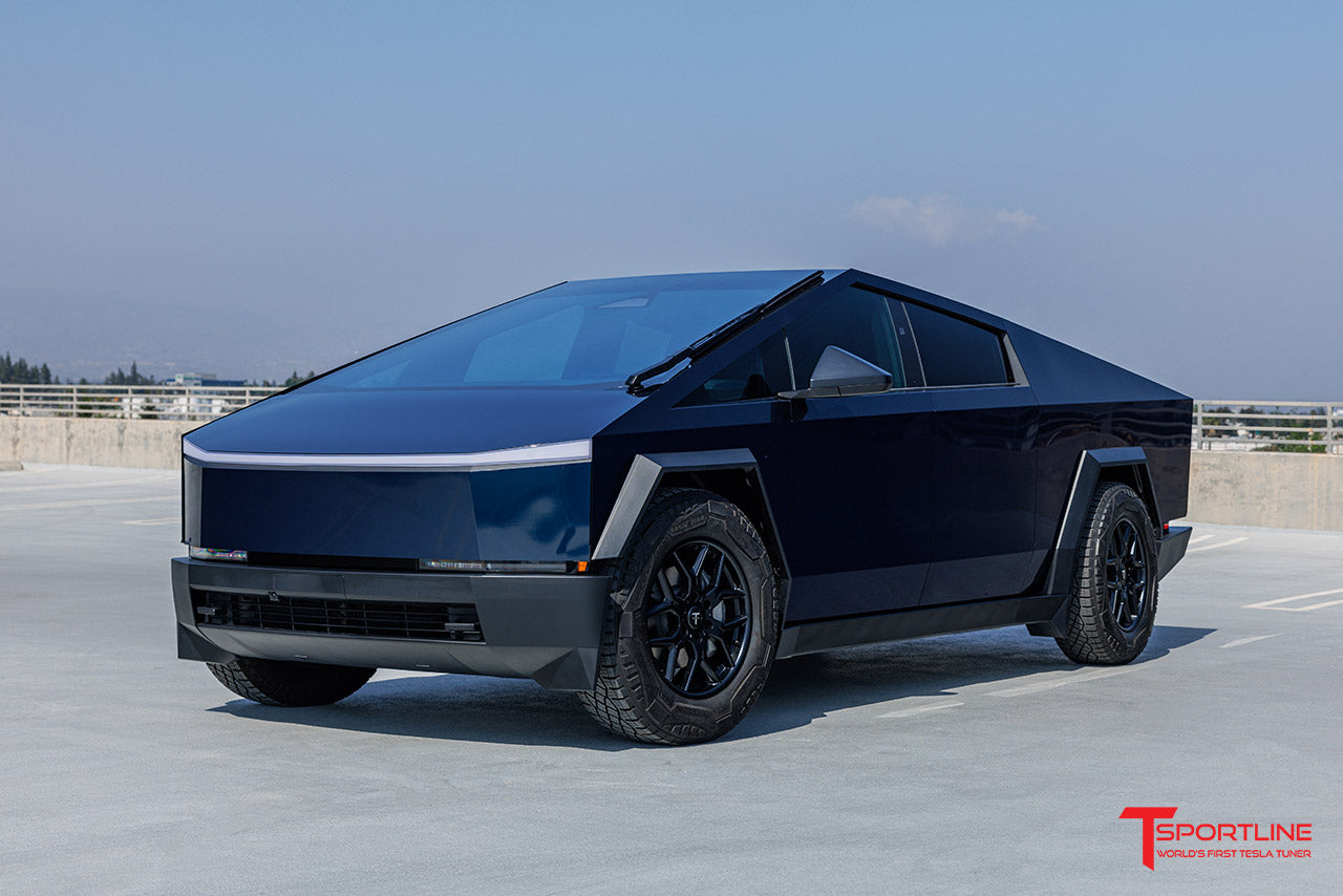 Super Saver Tesla Cybertruck Winter Snow Tire and AeroMaxx 20" Wheel Package (Set of 4)