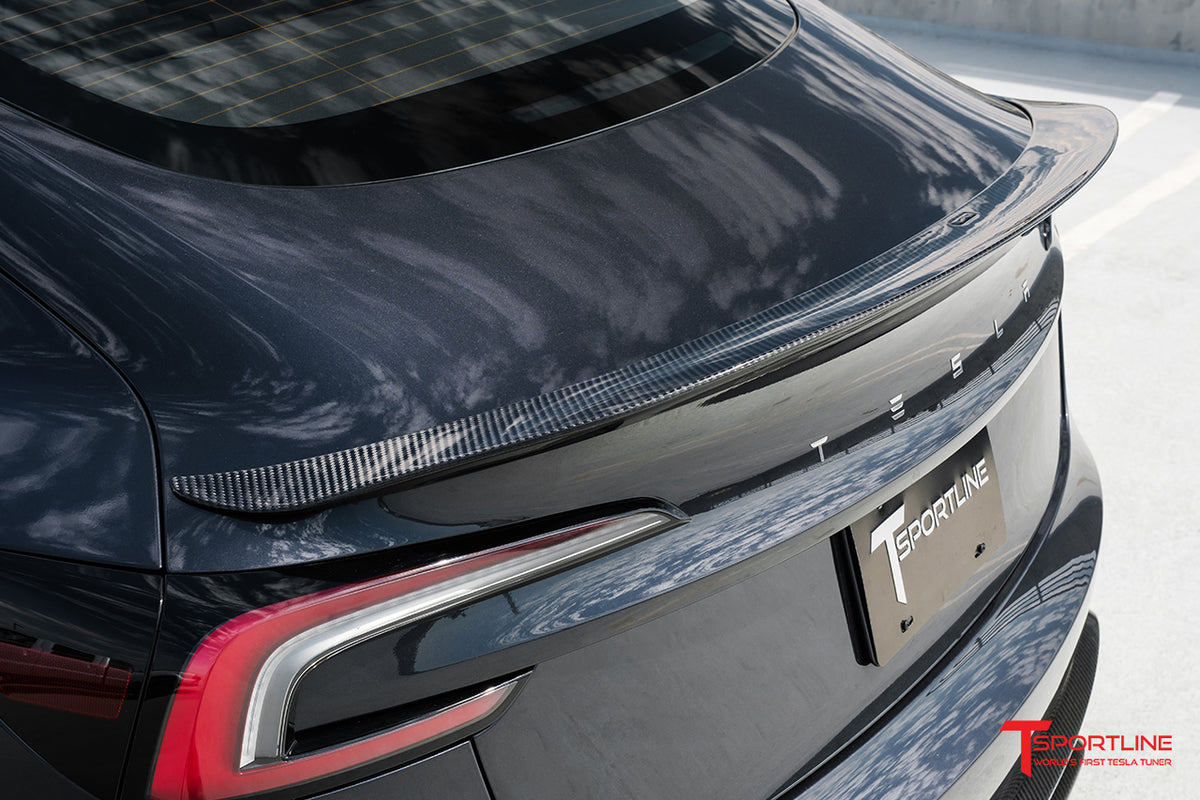 Tesla Model 3 Highland Carbon Fiber Rear Spoiler Wing