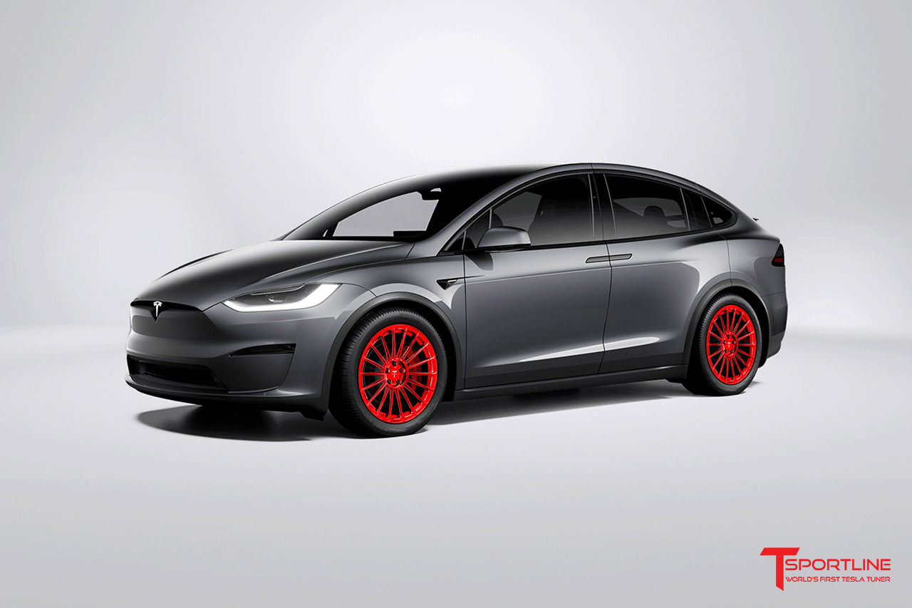 MX118 21" Tesla Model X Wheel (Set of 4)