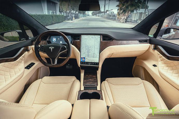 Custom Tesla Model X Interior - T Sportline - Tesla Model S, 3, X & Y ...