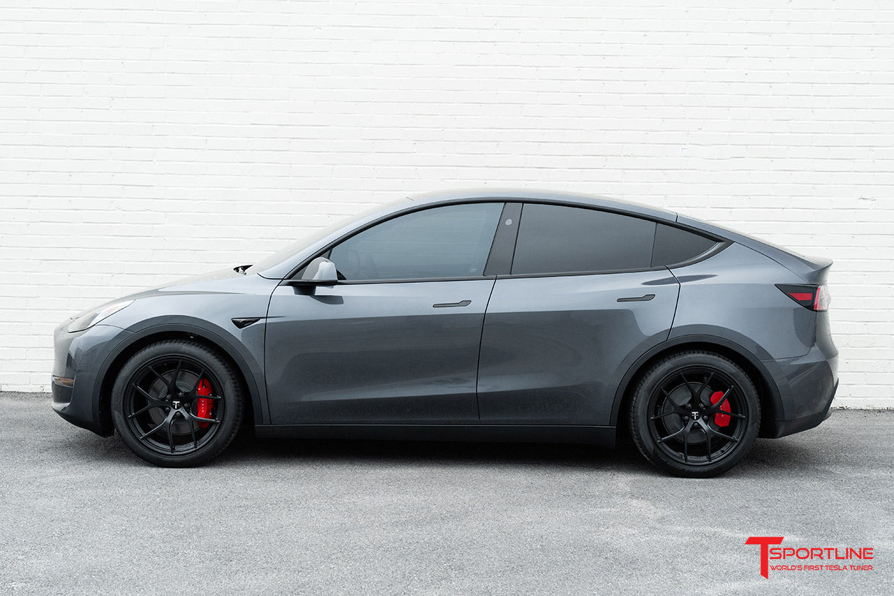 Tesla Model Y TXL115 20" Fully Forged Lightweight Tesla Wheel and Tire Package (Set of 4) Open Box Special!