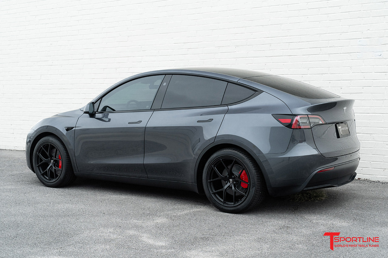 Tesla Model Y TXL115 20" Fully Forged Lightweight Tesla Wheel and Tire Package (Set of 4) Open Box Special!