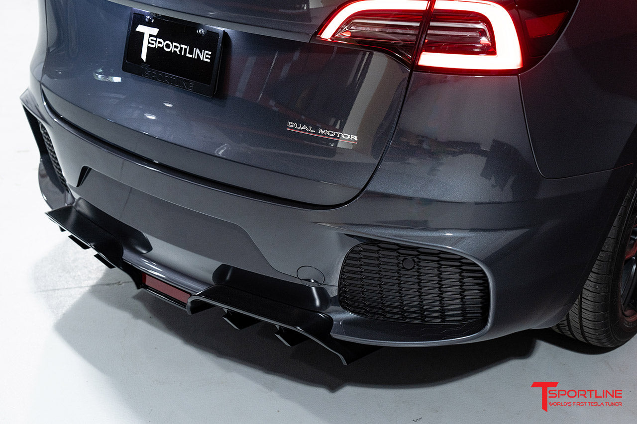 Tesla Model Y Aero Sport Body Kit with Front and Rear Bumper Fascias & Wing Spoiler