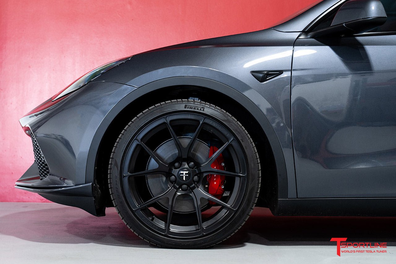 Tesla Model Y Aero Sport Body Kit with Front and Rear Bumper Fascias & Wing Spoiler