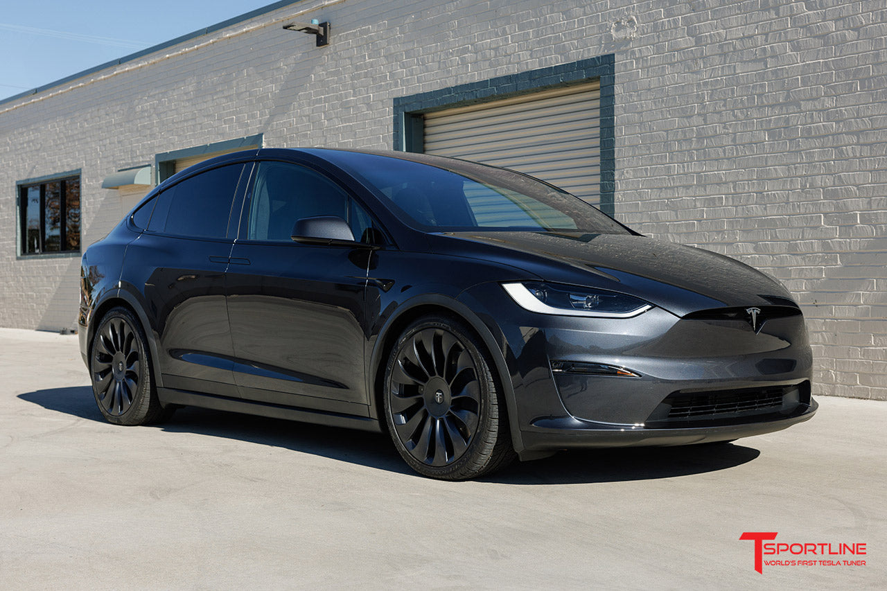 Tesla Model X TSV 22" Wheel and Advanta HPZ-02 High Performance All Season Tire Package (Set of 4) Open Box Special!