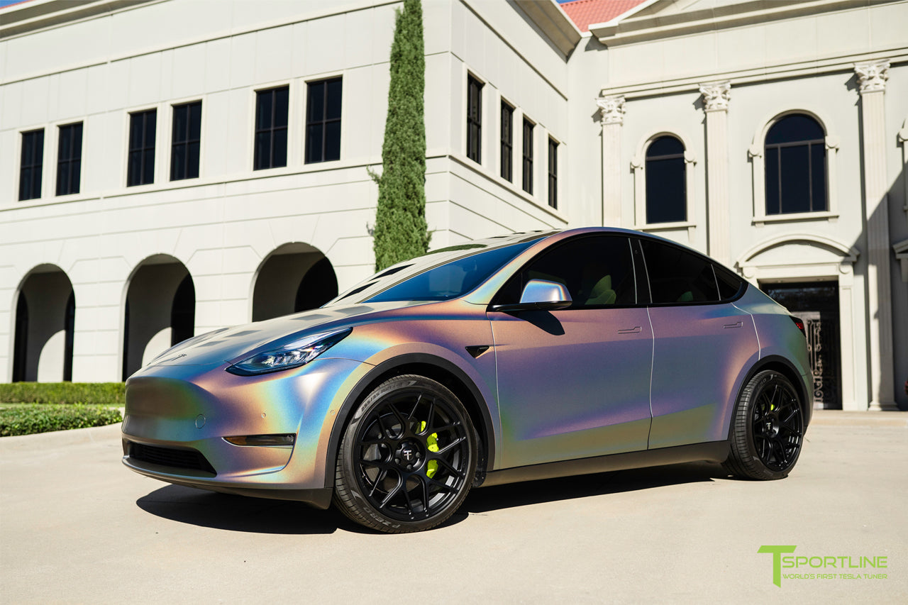 Tesla Model Y Color Change Vinyl Wrap Complete Vehicle