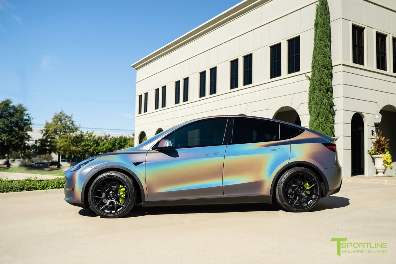 Tesla Model Y Color Change Vinyl Wrap Complete Vehicle