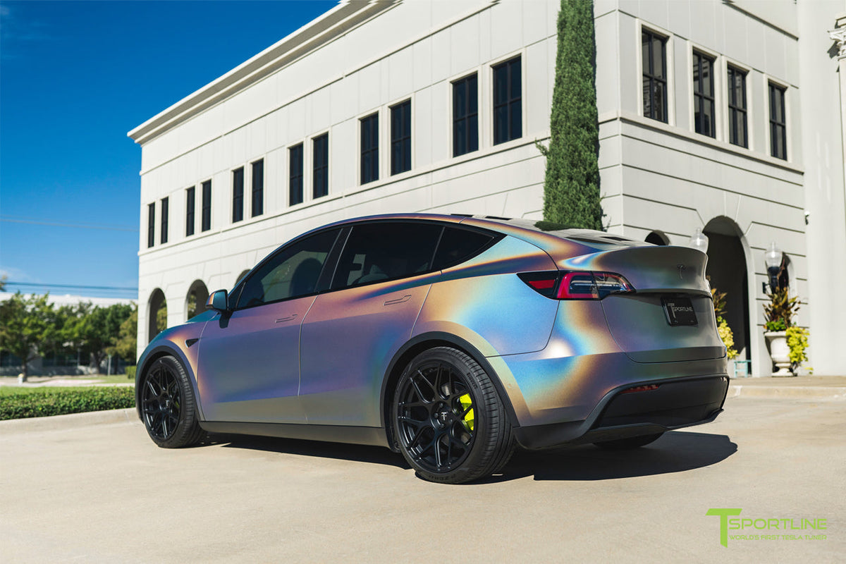 Tesla Model Y Color Change Vinyl Wrap Complete Vehicle