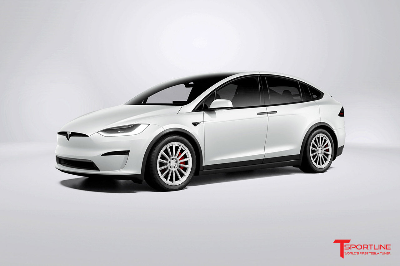 MX114 21" Tesla Model X Long Range & Plaid Wheel (Set of 4)