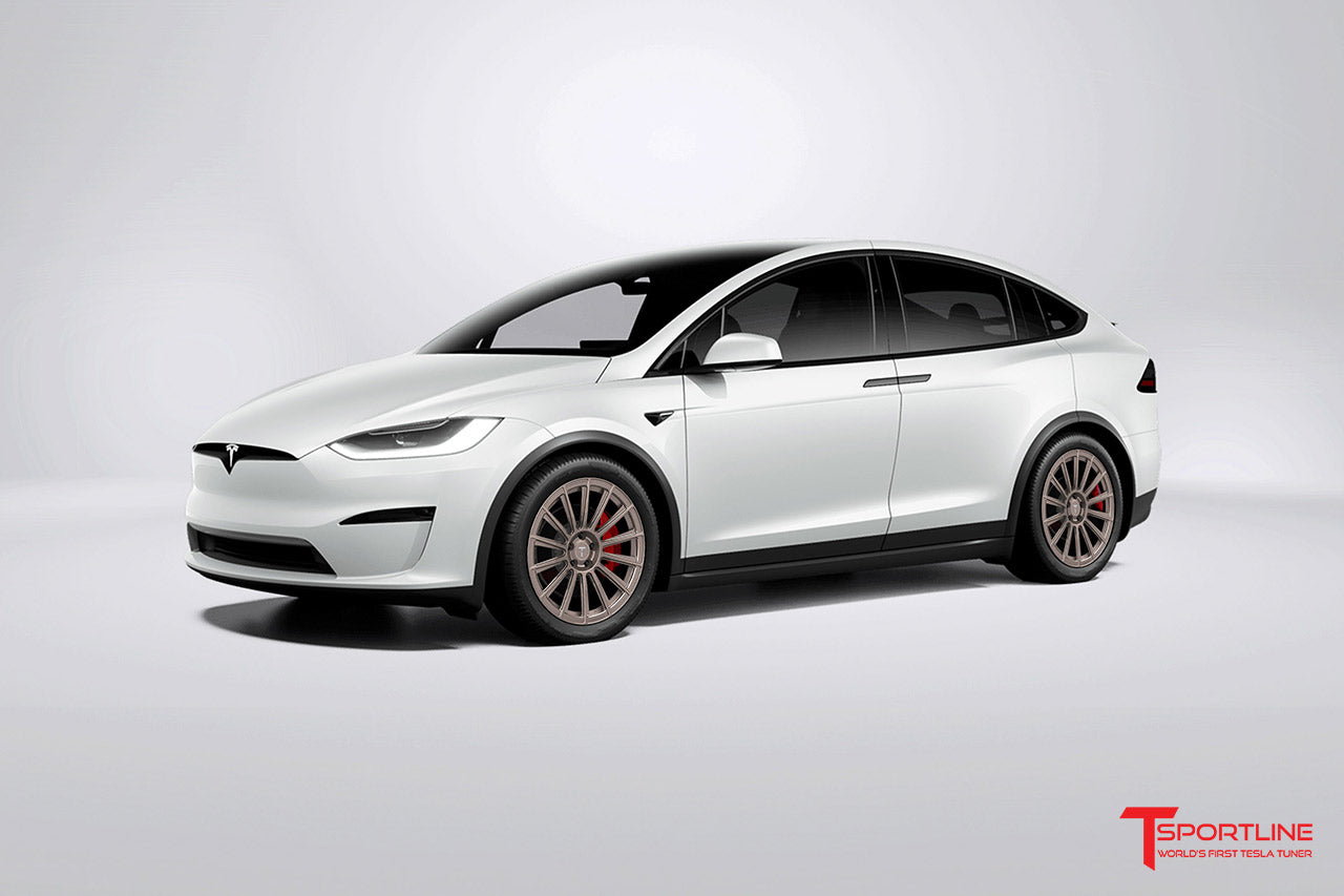 MX114 21" Tesla Model X Long Range & Plaid Wheel (Set of 4)