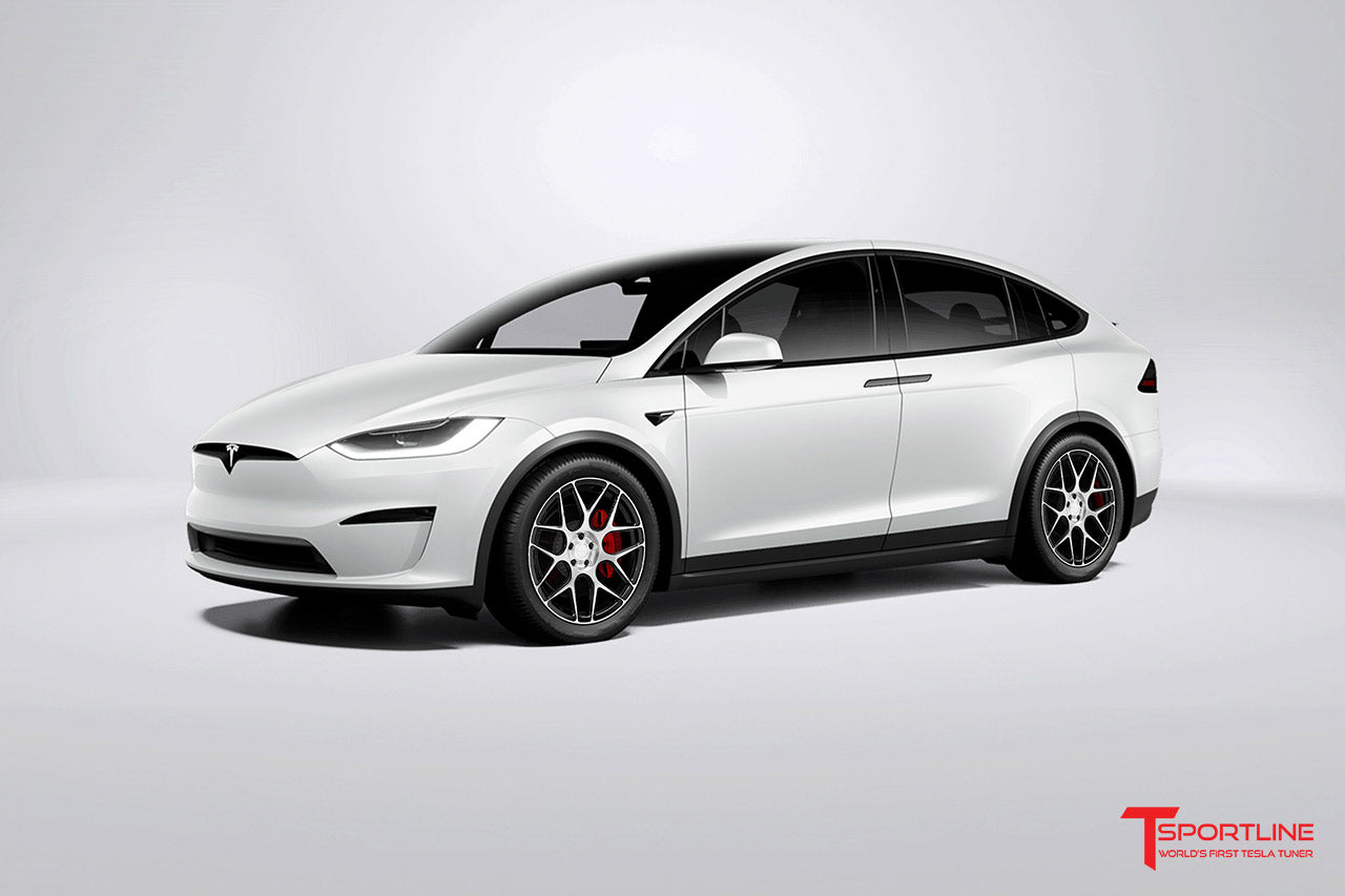 MX117 21" Tesla Model X Long Range & Plaid Wheel (Set of 4)