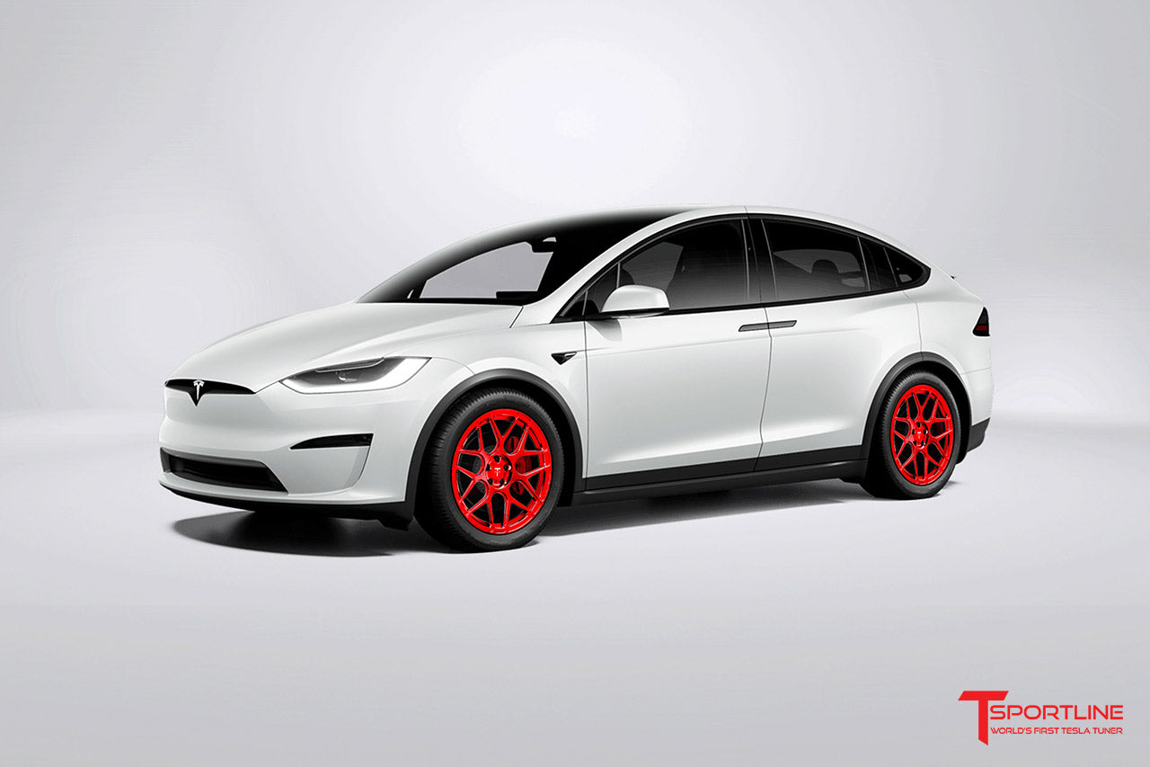 MX117 21" Tesla Model X Long Range & Plaid Wheel (Set of 4)
