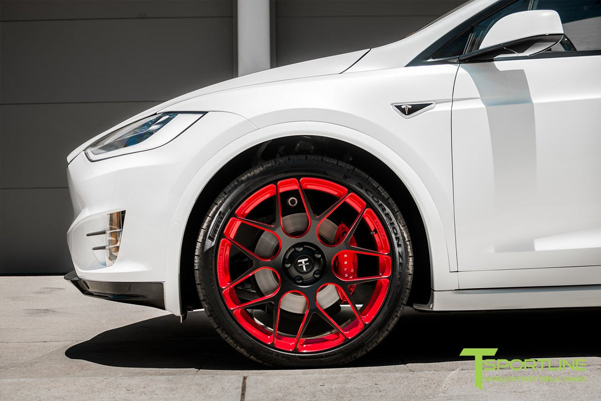 MX117 21&quot; Tesla Model X Long Range &amp; Plaid Wheel (Set of 4)