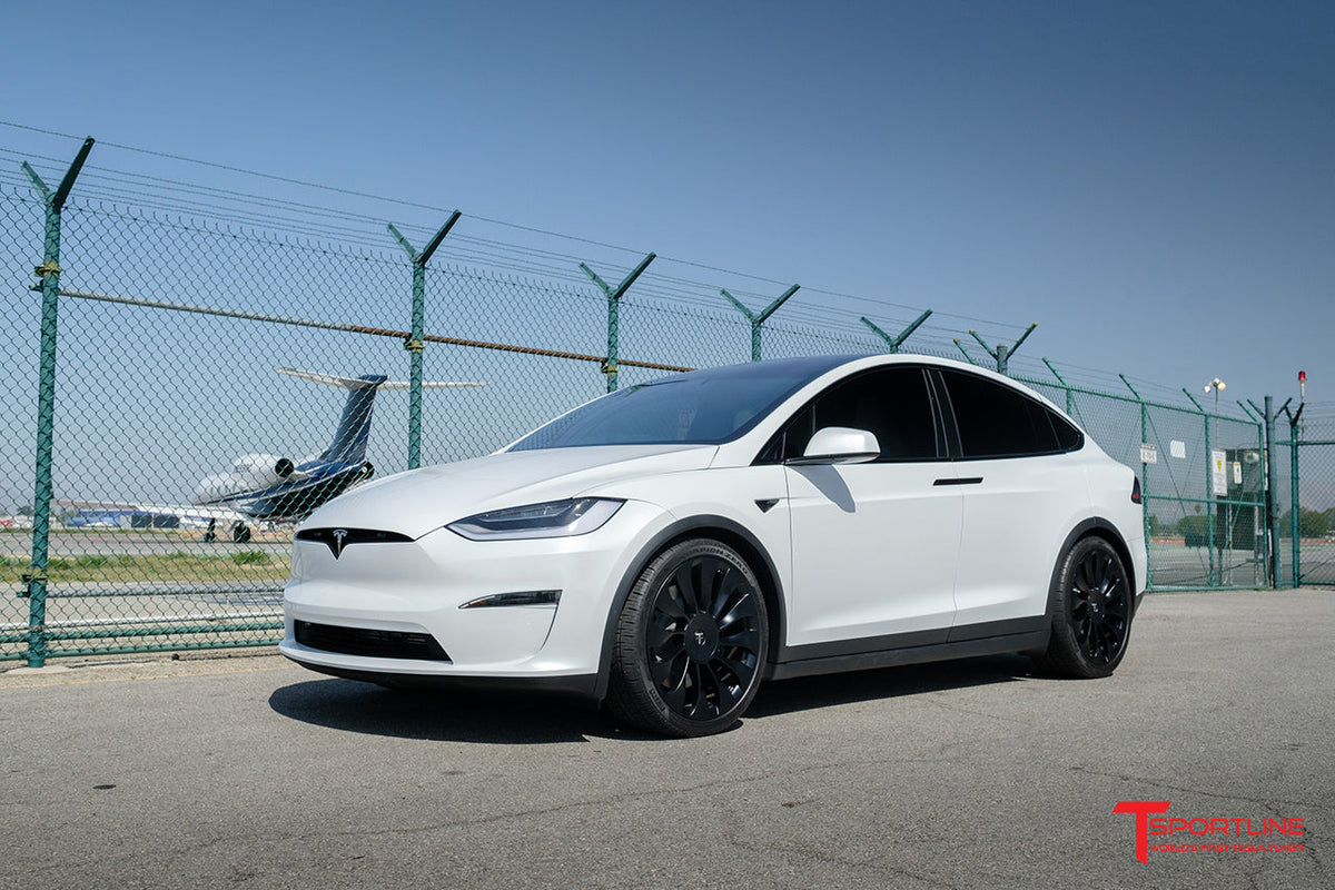 Tesla Model X TSV 22&quot; Wheel and Tire Package in Satin Black (Set of 4) Open Box Special!