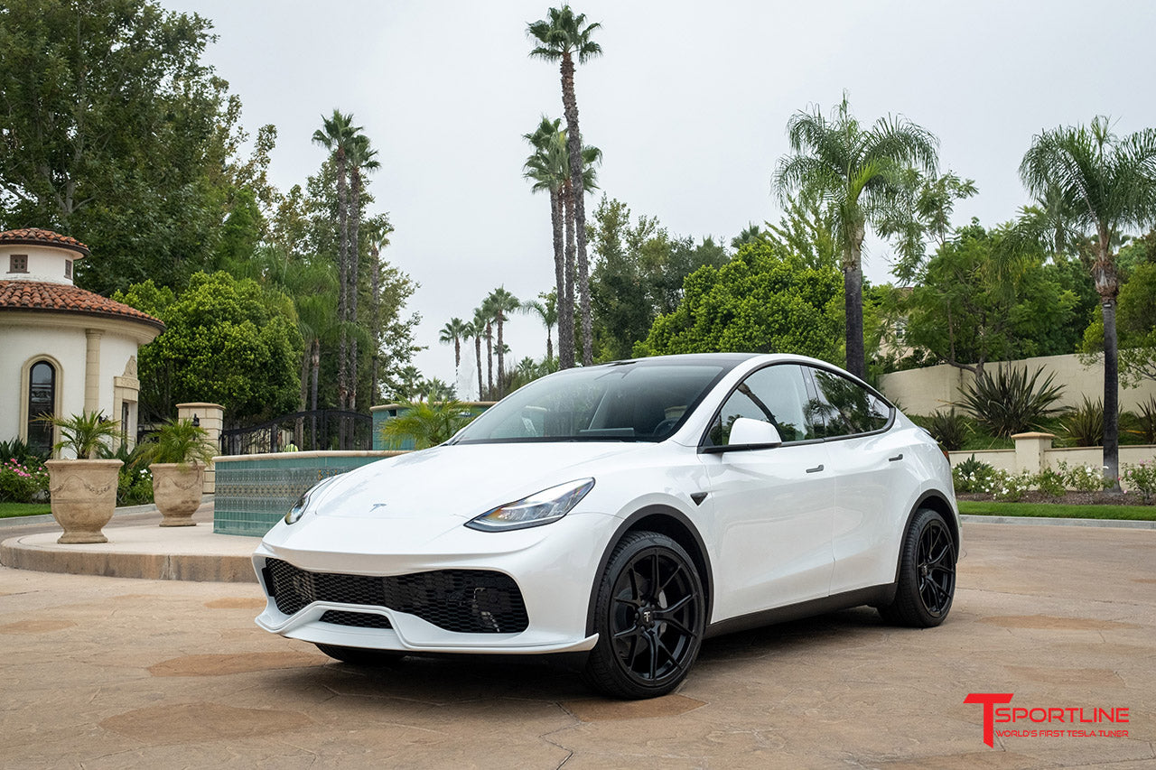 Tesla Model Y Aero Sport Body Kit with Front and Rear Bumper Fascias & Wing Spoiler