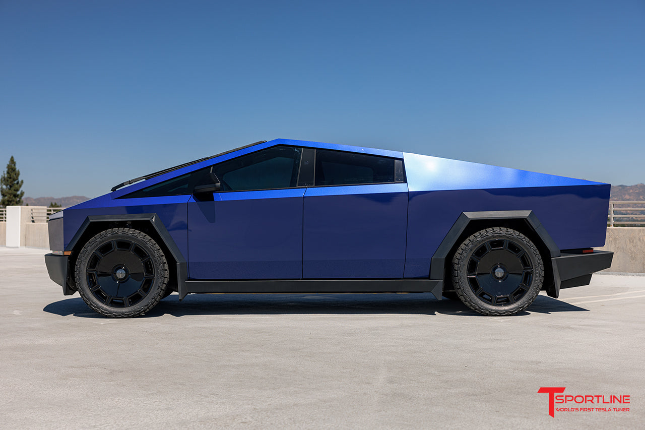 CT10 24" Tesla Cybertruck Fully Forged Monoblock Tesla Wheel and Tire Package (Set of 4)