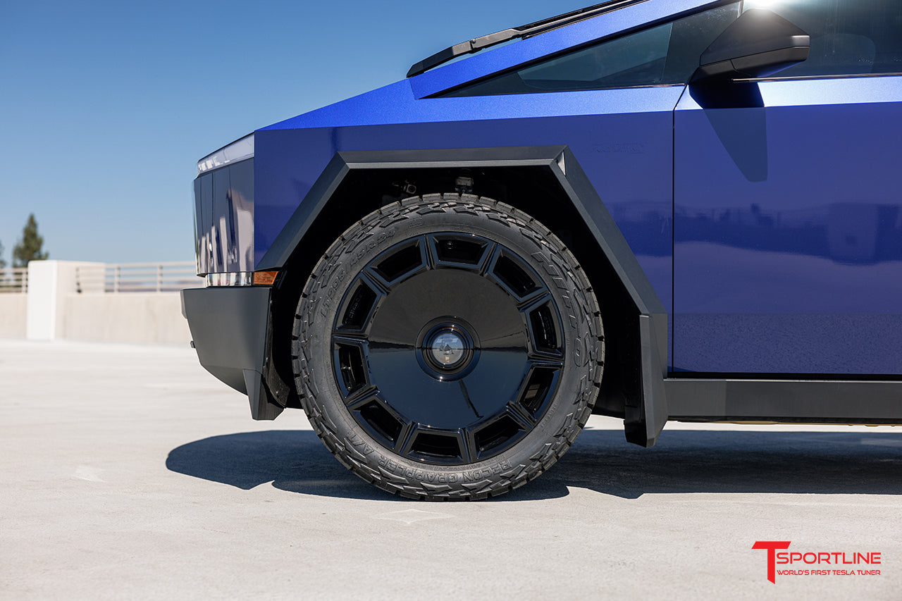 CT10 24" Tesla Cybertruck Fully Forged Monoblock Tesla Wheel (Set of 4)