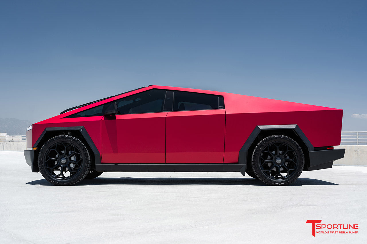 TC8 24" Tesla Cybertruck Fully Forged Monoblock Tesla Wheel (Set of 4)