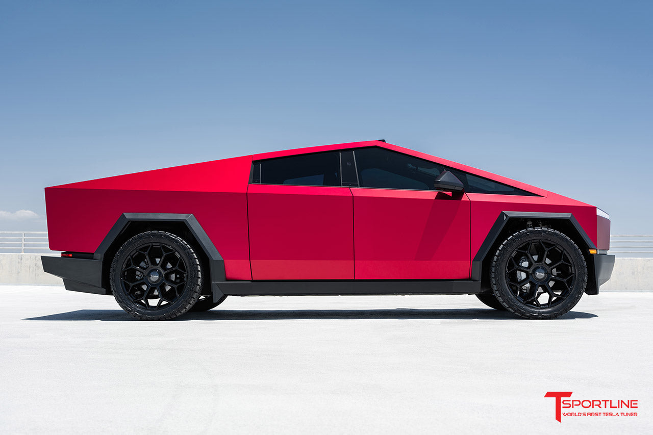 TC8 24" Tesla Cybertruck Fully Forged Monoblock Tesla Wheel (Set of 4)