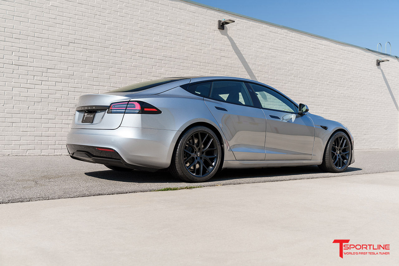TSR 20" Tesla Model S Long Range & Plaid Wheel and Tire Package (Set of 4)