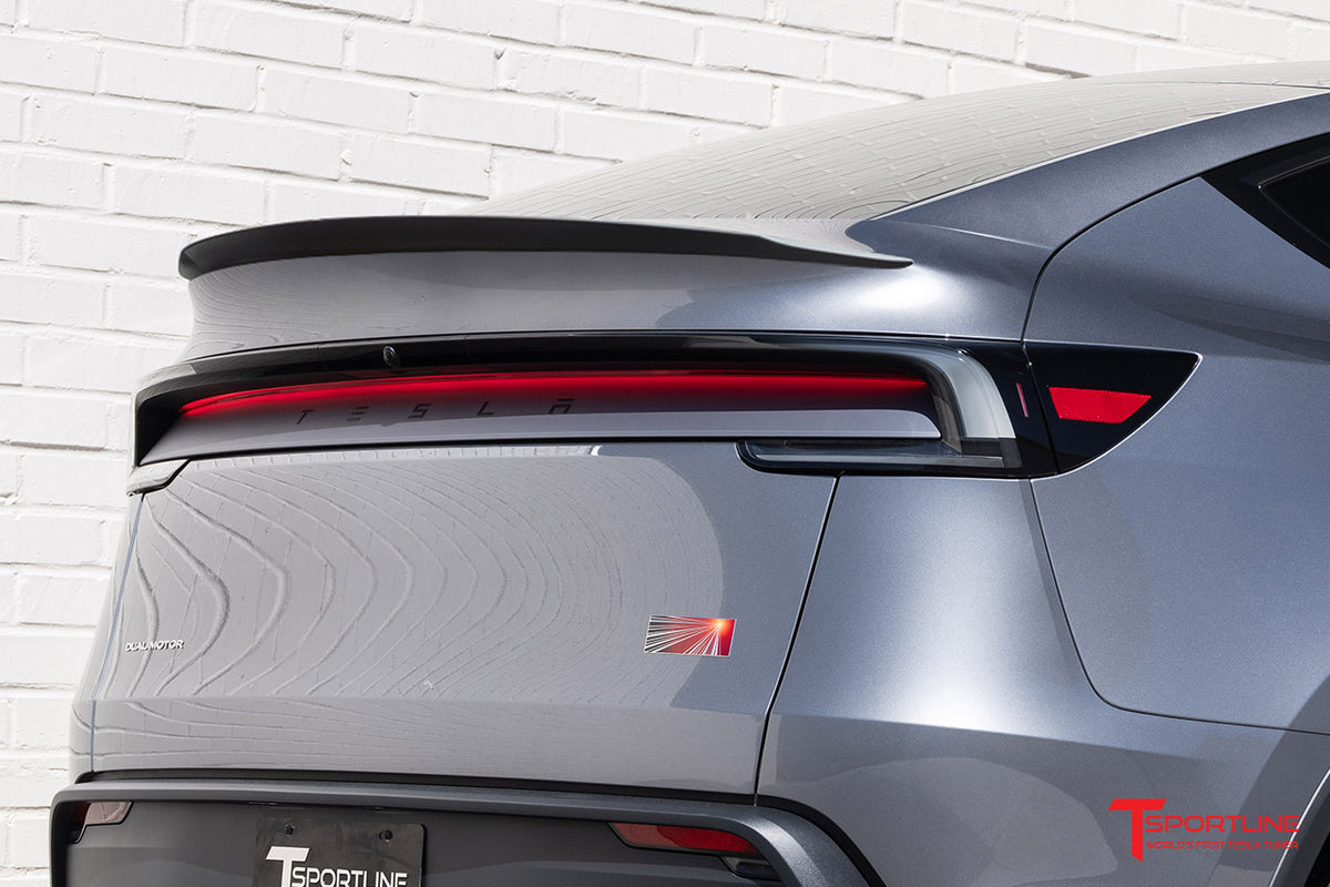 Tesla Model Y Juniper Carbon Fiber Rear Spoiler Wing