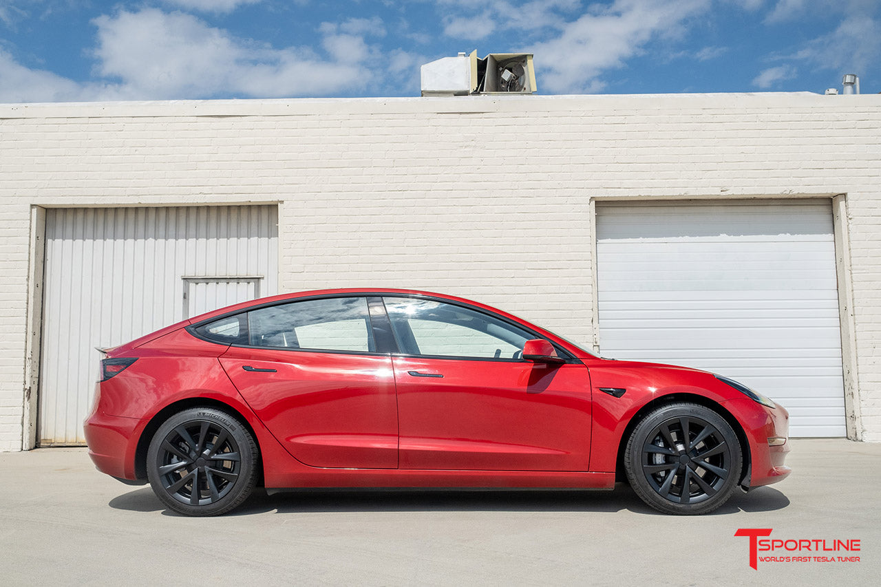 T315 Tesla Model 3 Arachnid Styled Aero Wheel Cover Set for 18" Factory Tesla Wheel