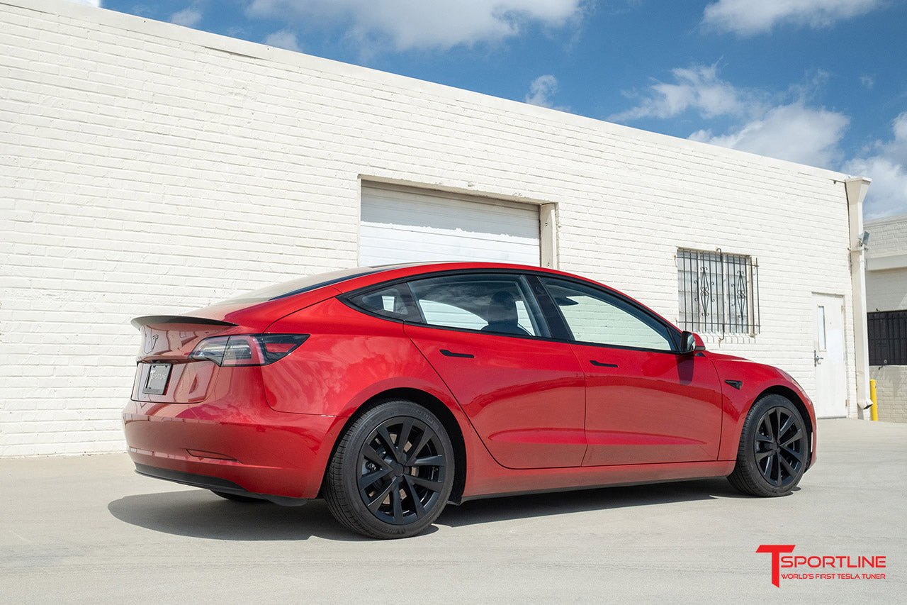 T315 Tesla Model 3 Arachnid Styled Aero Wheel Cover Set for 18" Factory Tesla Wheel