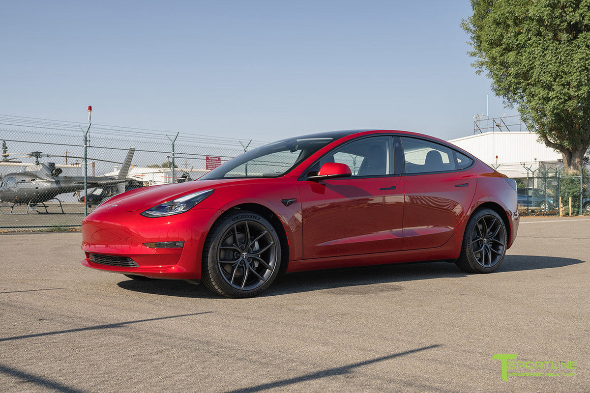 Tesla Model 3 TS5 19&quot; Wheel in Satin Gray (Set of 4) Open Box Special!