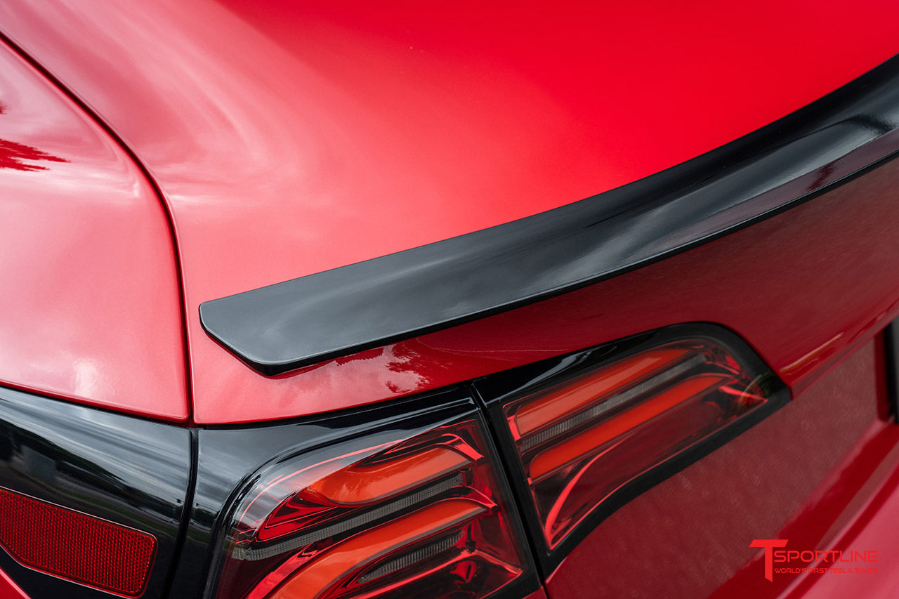 Tesla Model 3 Aero Sport Body Kit with Front and Rear Bumper Fascias & Wing Spoiler