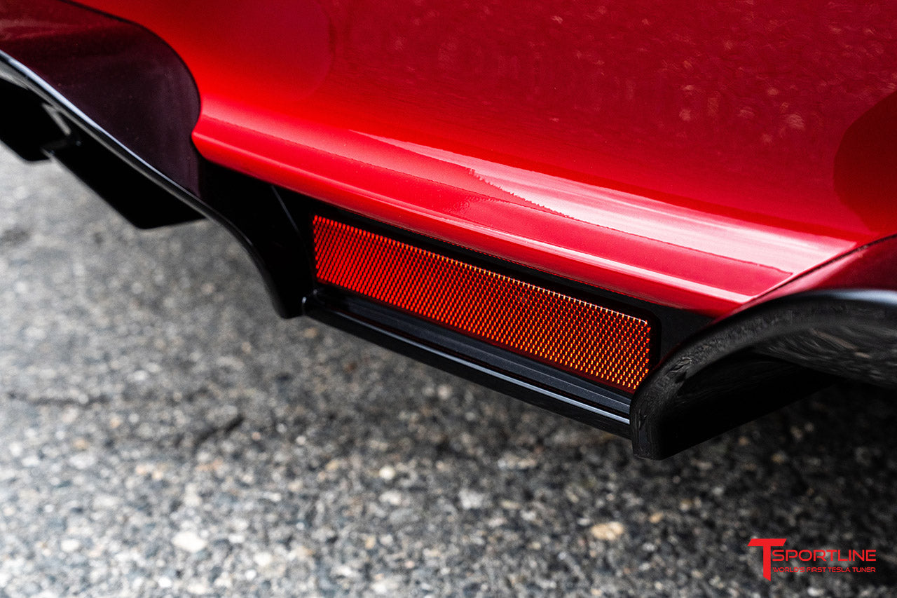 Tesla Model 3 Aero Sport Body Kit with Front and Rear Bumper Fascias & Wing Spoiler