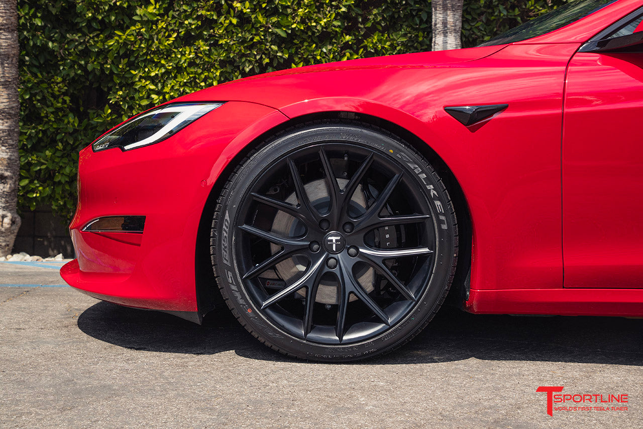 Tesla Model S Long Range & Plaid TSR 21" Wheel and Tire Package (Set of 4) Open Box Special!