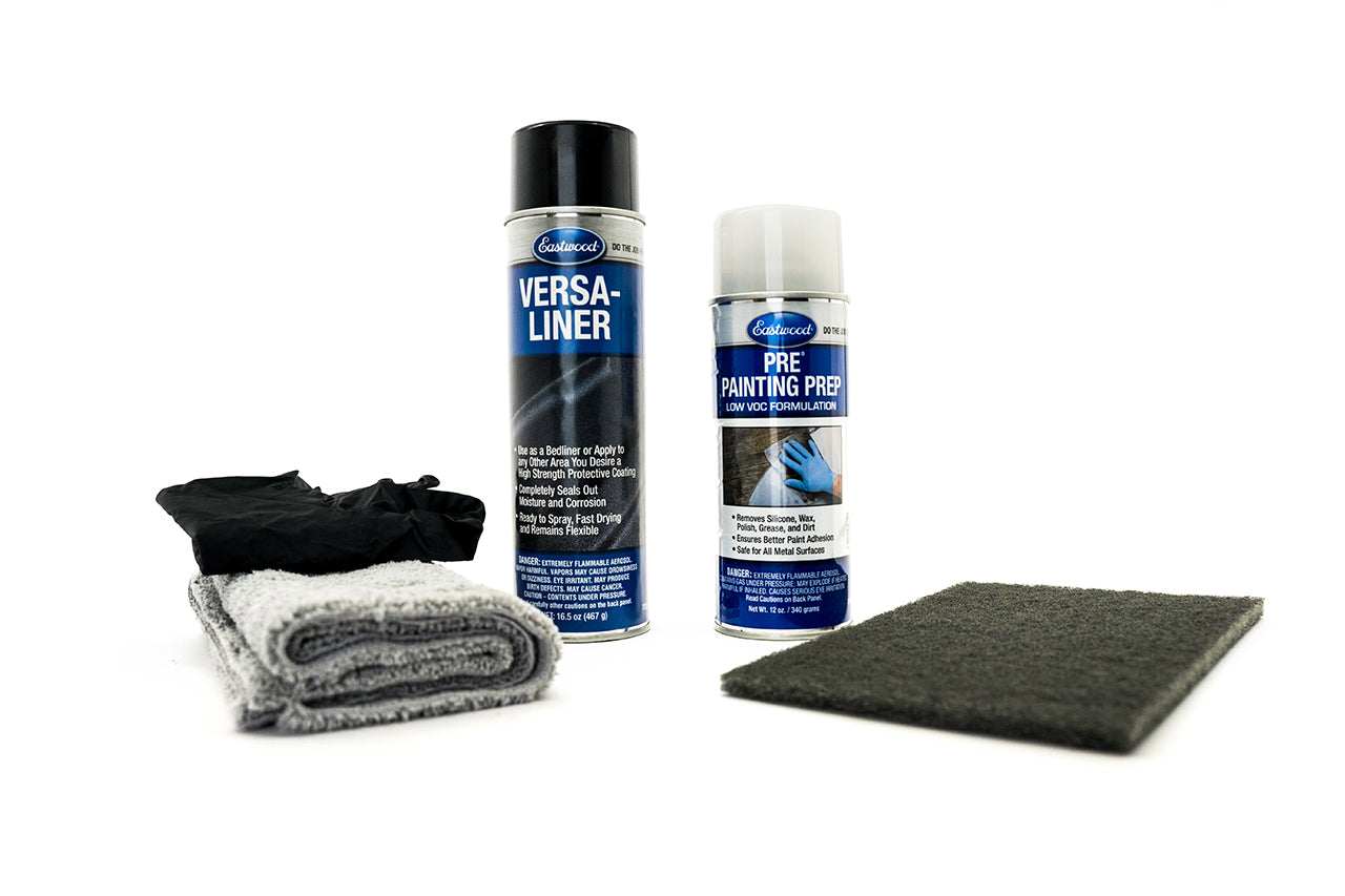 Rubberized Protection Coating Kit for Bumpers, Running Boards & Side Cladding