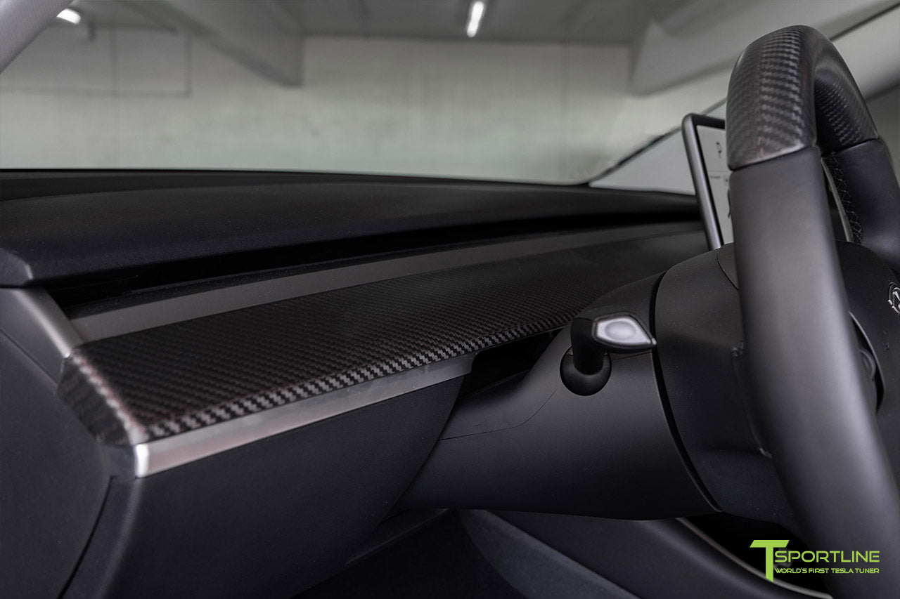 Tesla Model 3 / Y Custom Steering Wheels - Carbon Fiber, Wood, Leather