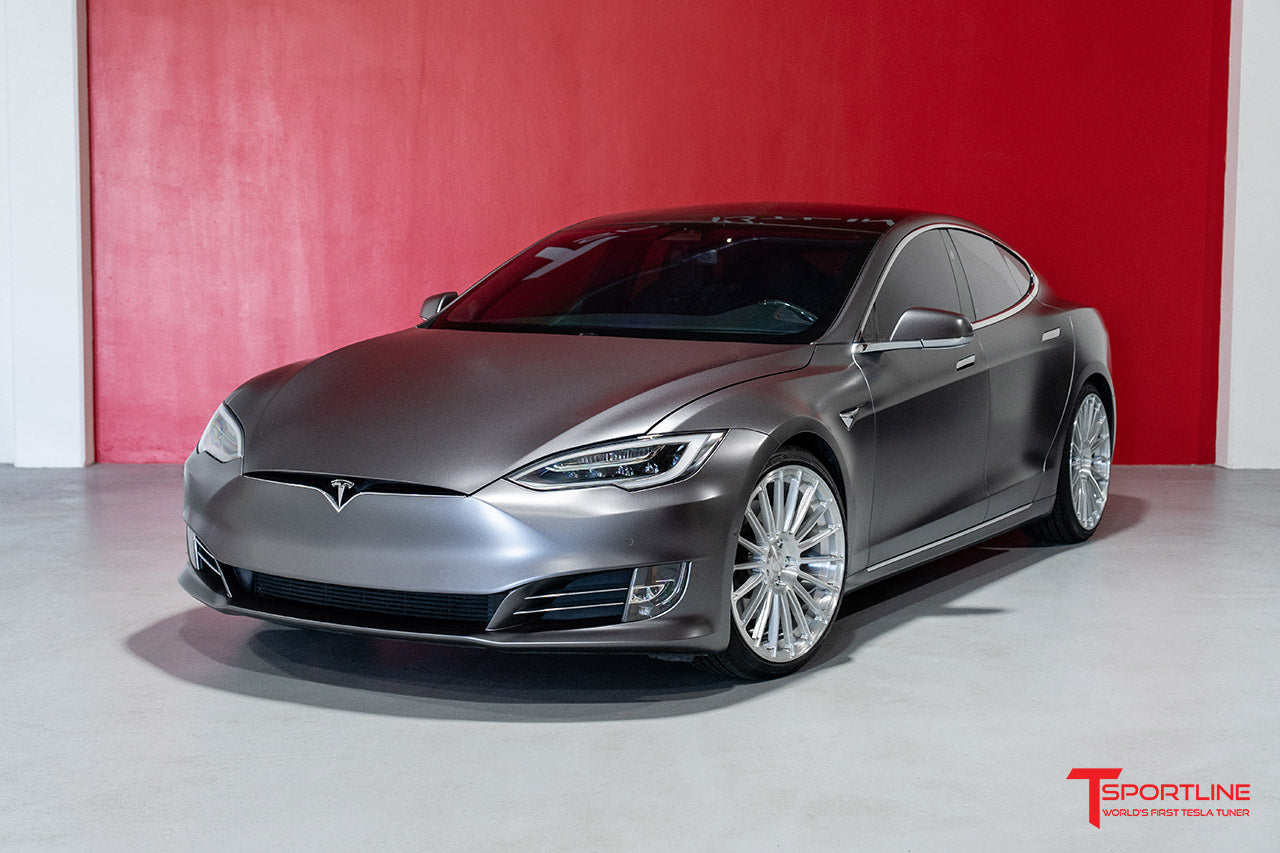 Tesla Model S Color Change Vinyl Wrap Complete Vehicle