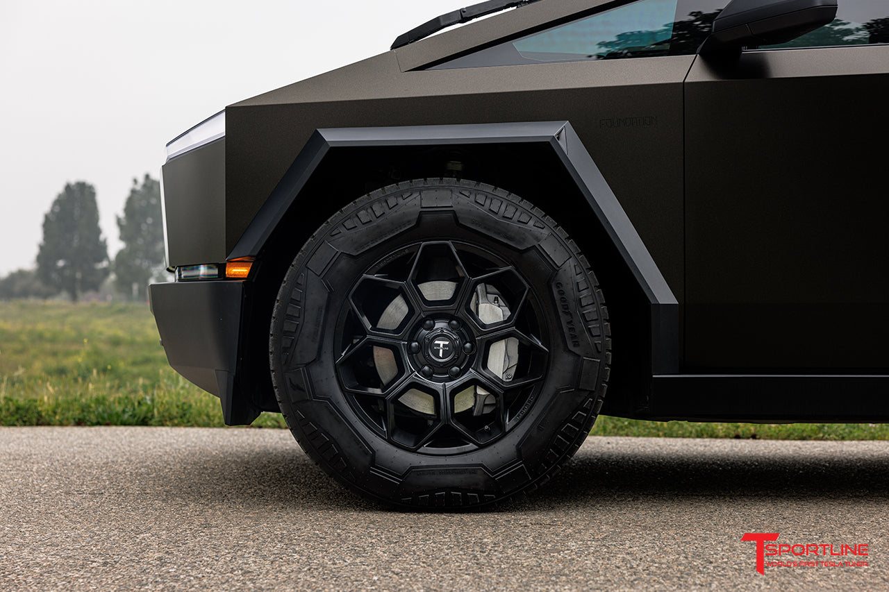 CT7 20" Tesla Cybertruck Fully Forged Lightweight Tesla Replacement Wheel