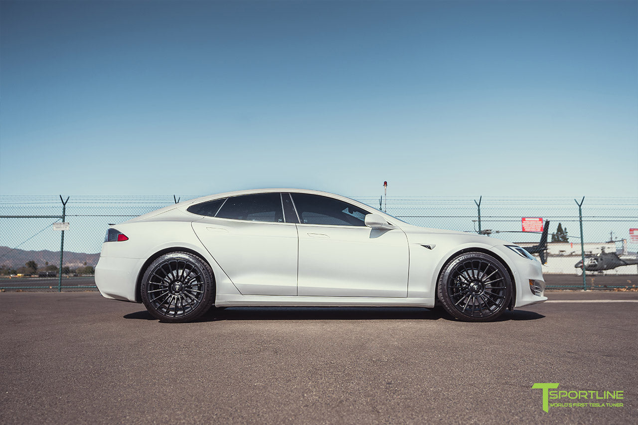 Tesla Model S Color Change Vinyl Wrap Complete Vehicle