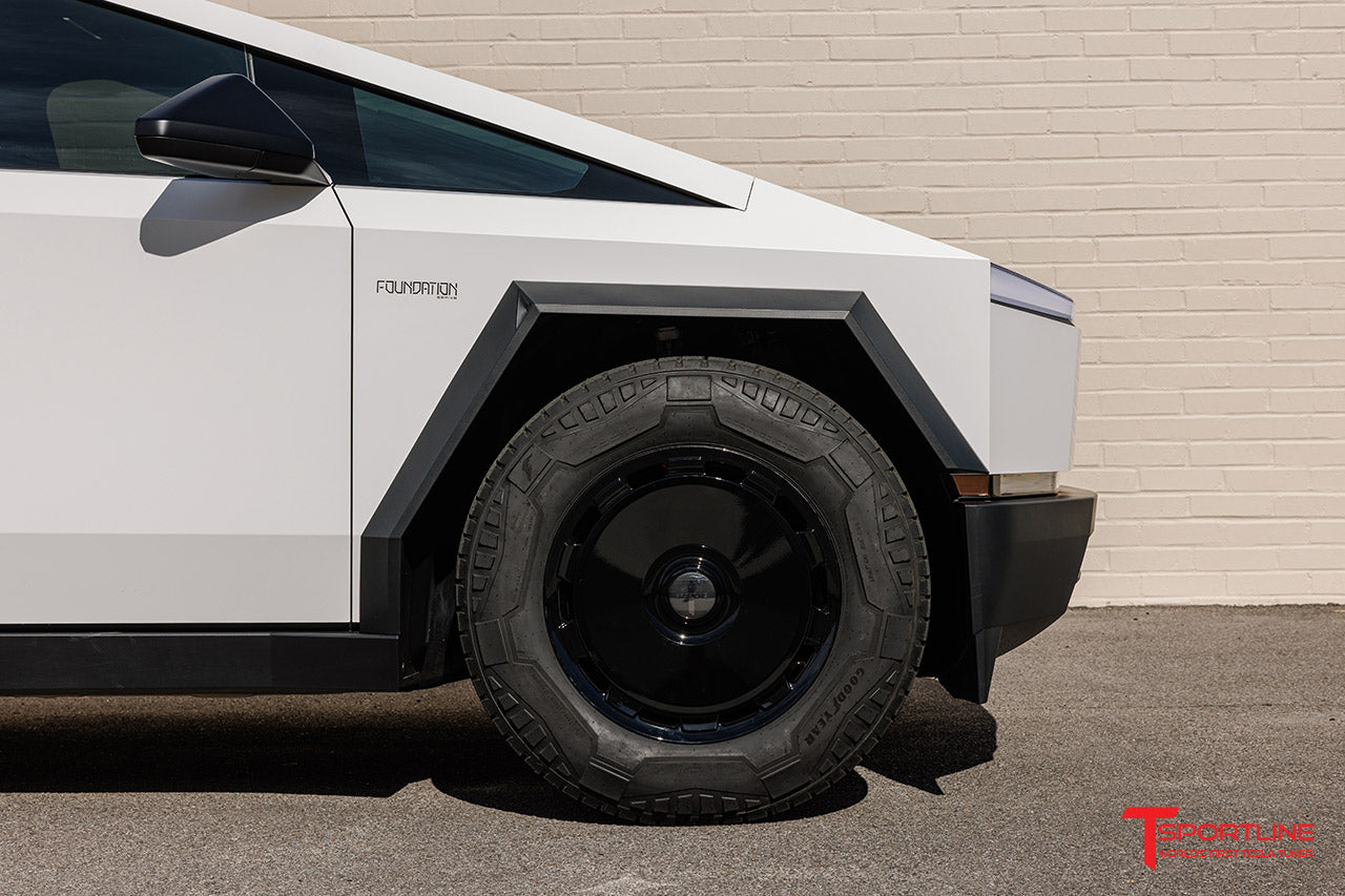 CTM 20" Tesla Cybertruck Fully Forged Monoblock Tesla Wheel and Tire Package (Set of 4)