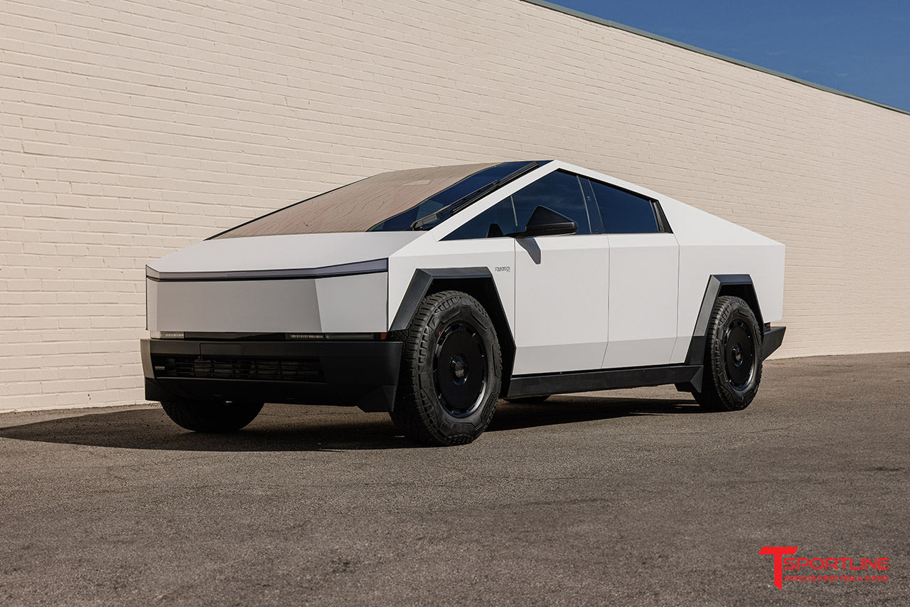 CTM 20" Tesla Cybertruck Fully Forged Monoblock Tesla Wheel and Tire Package (Set of 4)