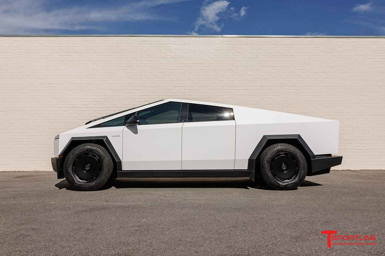 CTM 20" Tesla Cybertruck Fully Forged Monoblock Tesla Wheel and Tire Package (Set of 4)