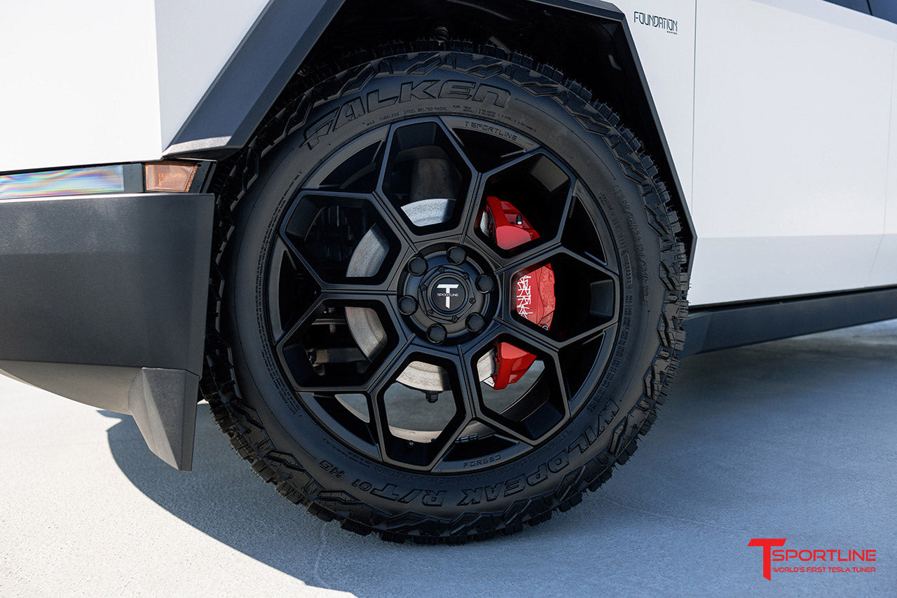 Tesla Cybertruck Brake Caliper Color Change (Custom Painted)